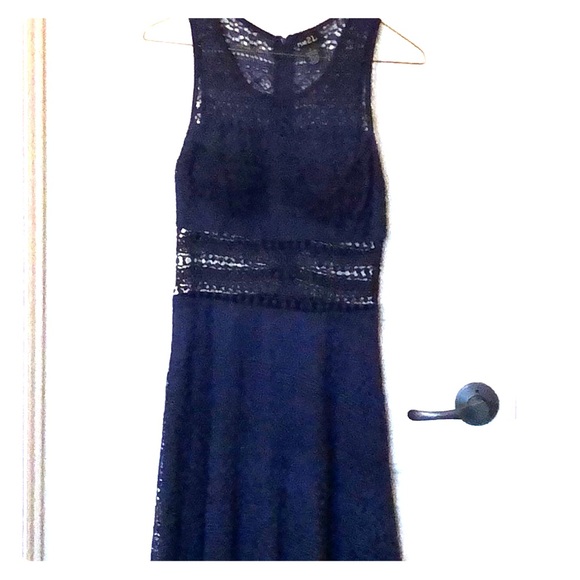 Rue21 Dresses & Skirts - Navy blue lace cut out dress